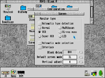 Newlook (1993)(Acorn) screen shot game playing
